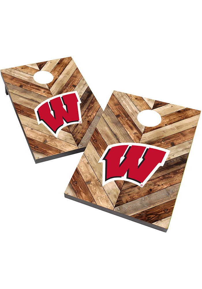 Wisconsin Badgers 2X3 Cornhole Bag Toss Tailgate Game