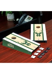 Milwaukee Bucks Desktop Cornhole Desk Accessory