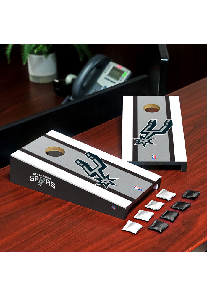 San Antonio Spurs Desktop Cornhole Desk Accessory