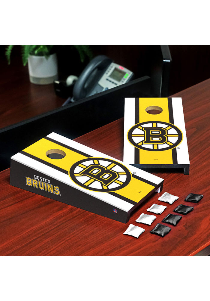 Boston Bruins Desktop Cornhole Desk Accessory