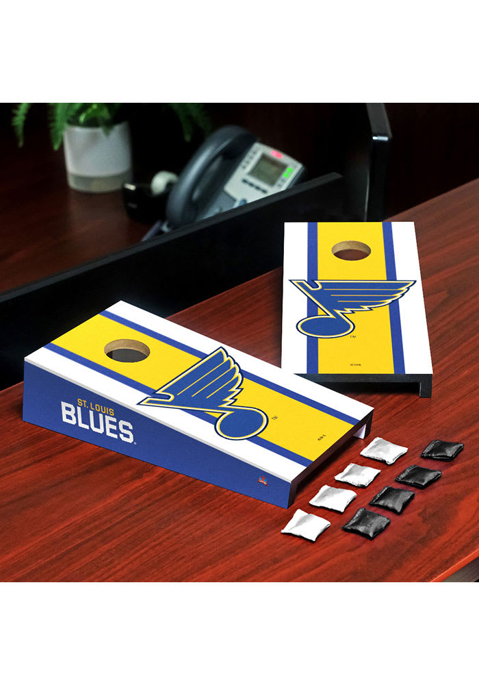St Louis Blues Full Design Desktop Cornhole Desk Accessory