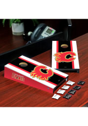 Calgary Flames Desktop Cornhole Desk Accessory