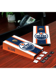Edmonton Oilers Desktop Cornhole Desk Accessory