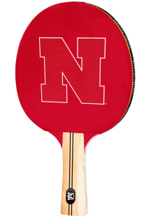 Red Nebraska Cornhuskers Paddle Table Tennis