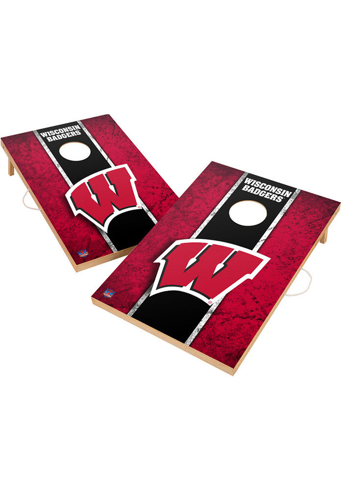 Wisconsin Badgers Vintage 2x3 Cornhole Tailgate Game