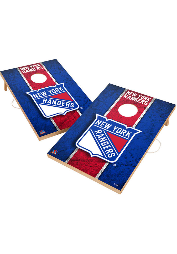 New York Rangers Vintage 2x3 Cornhole Tailgate Game