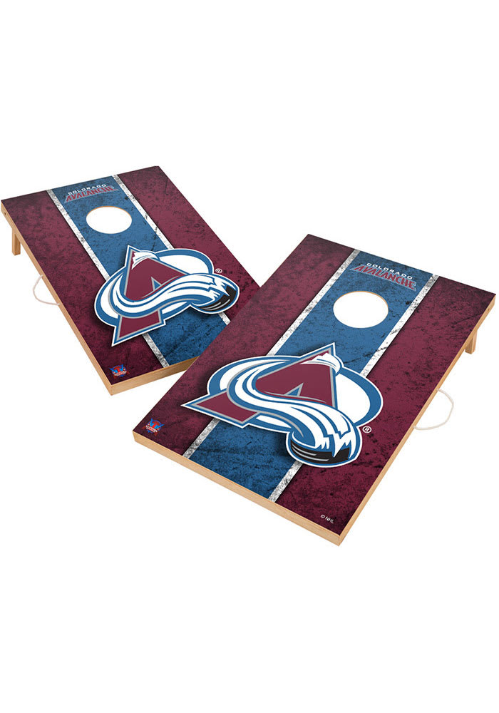 Calgary Flames Solid Wood 2x3 Cornhole