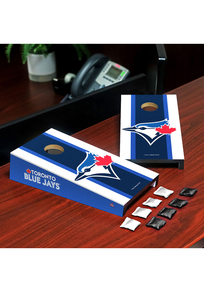 Toronto Blue Jays Desktop Cornhole Desk Accessory