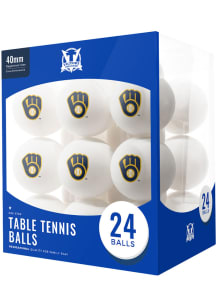 Milwaukee Brewers 24 Count Balls Table Tennis