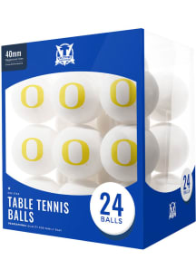 Oregon Ducks 24 Count Balls Table Tennis