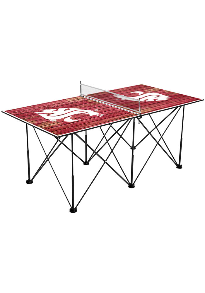 Washington State Cougars Pop Up Table Tennis