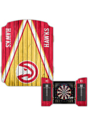 Atlanta Hawks Team Logo Dart Board Cabinet
