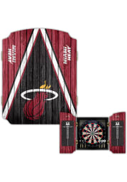 Miami Heat Team Logo Dart Board Cabinet