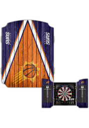 Phoenix Suns Team Logo Dart Board Cabinet
