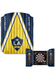 LA Galaxy Team Logo Dart Board Cabinet