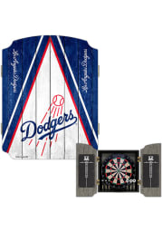 Los Angeles Dodgers Team Logo Dart Board Cabinet