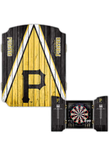 Pittsburgh Pirates Team Logo Dart Board Cabinet
