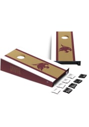 Texas State Bobcats Desktop Logo Stripe Cornhole Desk Accessory
