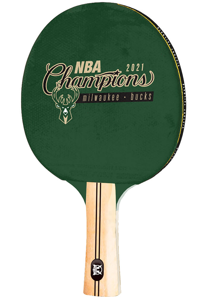 Milwaukee Bucks 2021 NBA Finals Champions Table Tennis Paddle Table Tennis