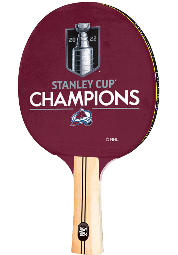 Colorado Avalanche 2022 Stanley Cup Champions Paddle Table Tennis