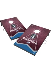 Colorado Avalanche 2022 Stanley Cup Champions LED 2x3 Cornhole Tailgate Game