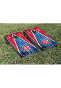 Chicago Cubs Triangle Weathered Version Corn Hole
