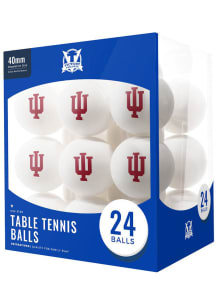 Indiana Hoosiers 25 Count Table Tennis Balls Table Tennis