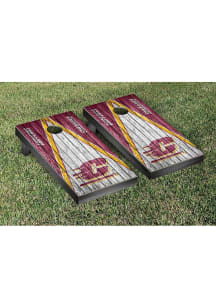 Central Michigan Chippewas Triangle Weathered Version Corn Hole