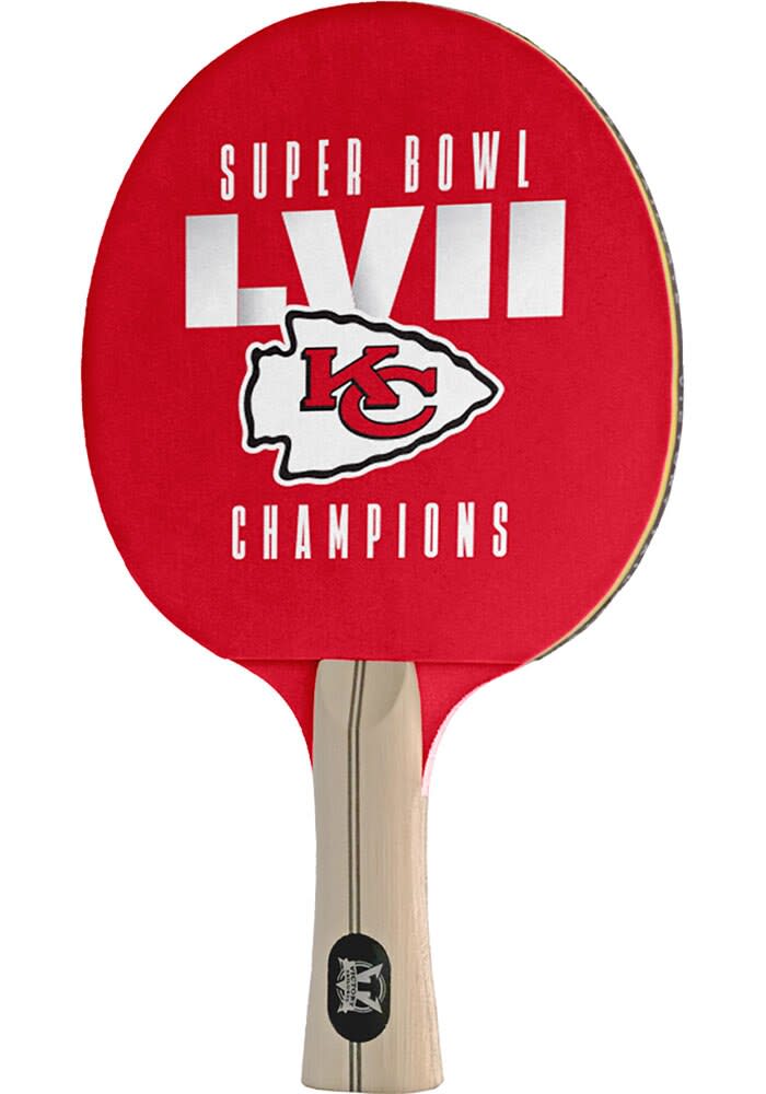 Kansas City Chiefs 2022 Super Bowl LVII Champion Paddle Table Tennis