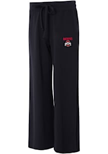 Concepts Sport Ohio State Buckeyes Womens Darby Black Sweatpants