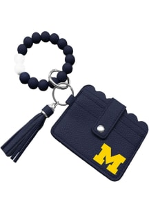 Bracelet Michigan Wolverines Womens Coin Purse - Navy Blue