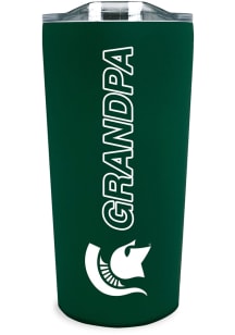 Green Michigan State Spartans 18oz Grandpa Soft Touch Stainless Steel Tumbler
