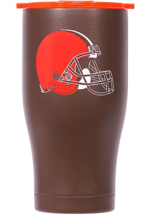 Cleveland Browns ORCA Chaser 27oz Color Logo Stainless Steel Tumbler - Brown