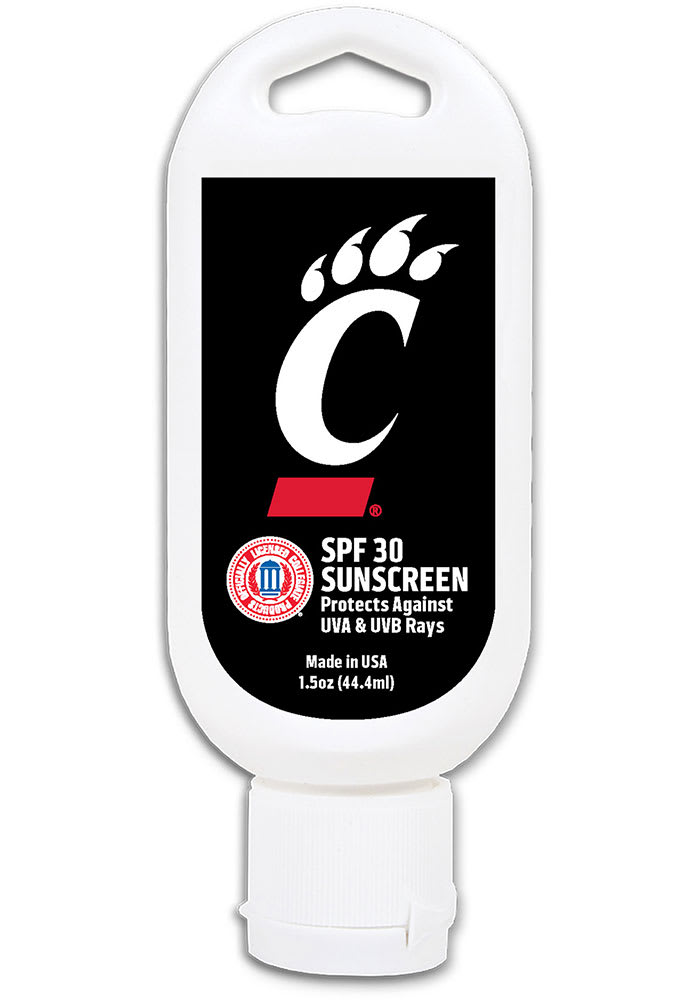 Cincinnati Bearcats 1.5oz SPF 30 Sunscreen