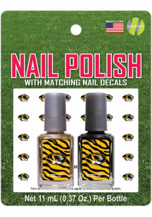 Missouri Tigers Nail Polish Decal Set Cosmetics