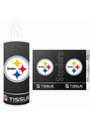 Pittsburgh Steelers Cylinder Tissue Box