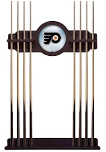 Philadelphia Flyers Solid Wood Cue Rack Pool Table