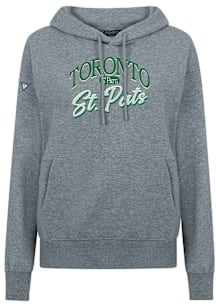 Levelwear Toronto St. Pats Womens Grey Adorn Origins Hooded Sweatshirt