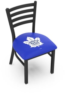 Toronto Maple Leafs Stationary Black Wrinkle Finish Pub Stool - Black
