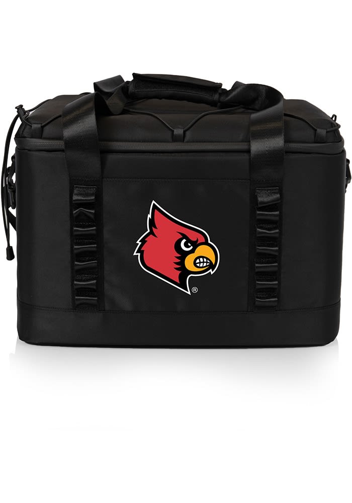 ☆送料・関税込☆Cardinal Red★Hawoo-a bag★Black (Silver) Louisville Cardinals BLACK Eco-Friendly Tote - 8450145