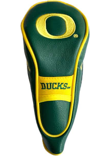 Green Oregon Ducks Hybrid Golf Headcover