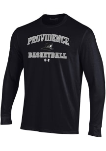Under Armour Providence Friars Black Basketball Performance Long Sleeve T Shirt