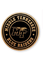 Middle Tennessee Blue Raiders Alder Wood Coaster