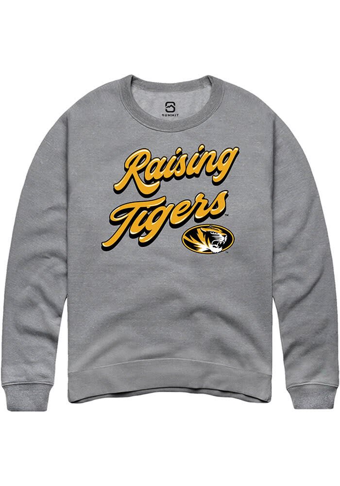 Summit Sportswear Missouri Tigers Mens GRAPHITE RAISING