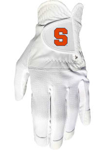 Syracuse Orange White Cool Mesh Golf Gloves