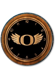 Oregon Ducks Barrelhead Wall Clock