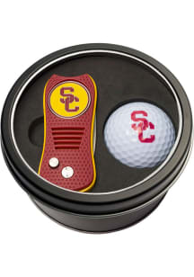 Cardinal USC Trojans Switchblade Golf Ball Golf Gift Set