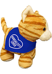 Kansas City Lover Tabby 6" Plush - Blue
