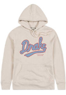 Homefield Drake Bulldogs Mens White Vintage Fashion Hood