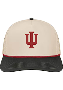 Indiana Hoosiers Cut Above Adjustable Hat - Ivory